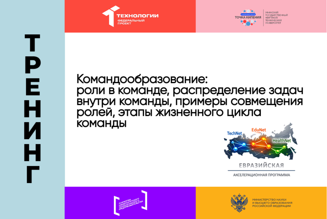 «Командообразование: роли в команде, распределение задач внутри команды, примеры совмещения ролей