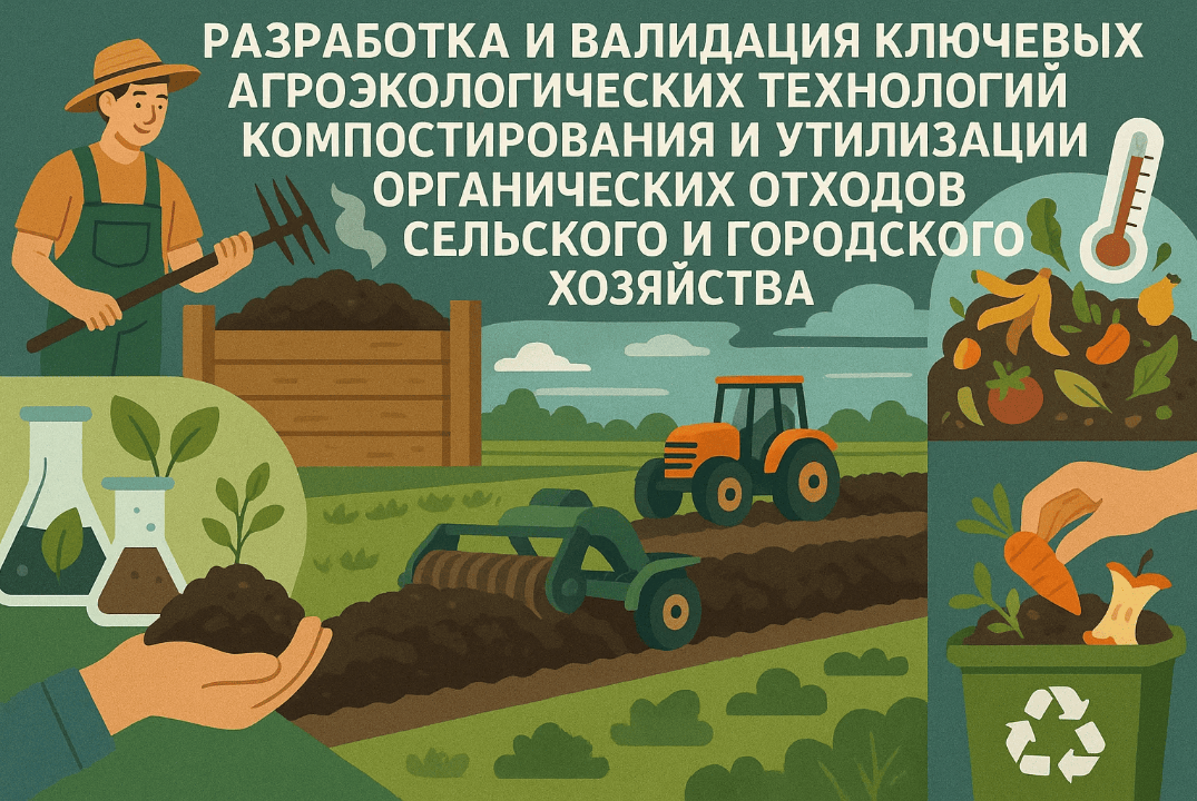 Разработка ключевых агроэкологических технологий компости...