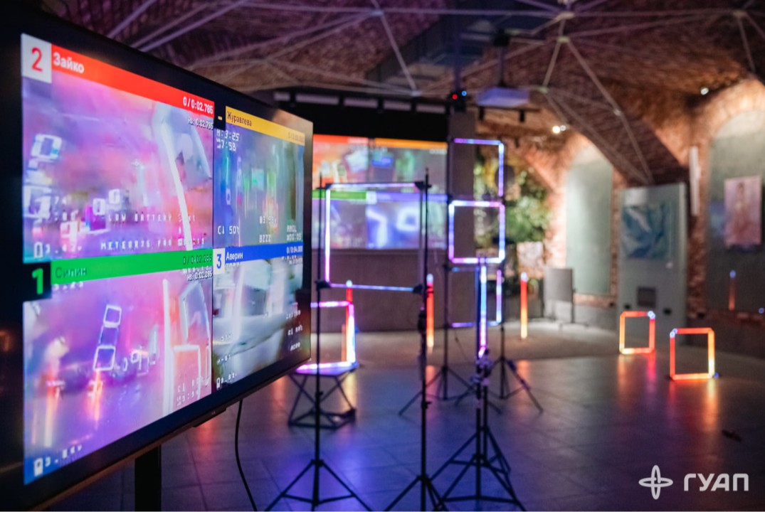 Летняя гонка дронов класса 75 мм ГУАП