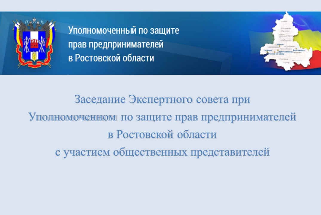 Заседание экспертного совета с участием общественных пред...