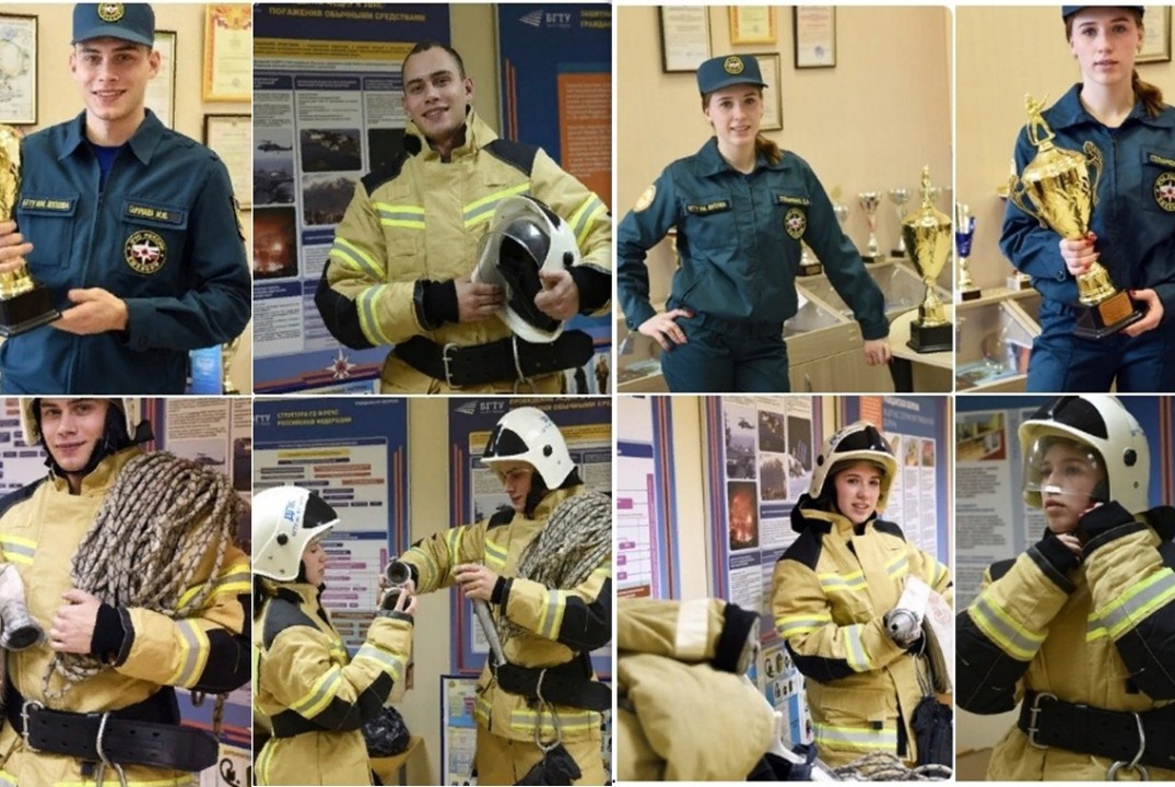 Лучший добровольный пожарный БГТУ им. В.Г. Шухова