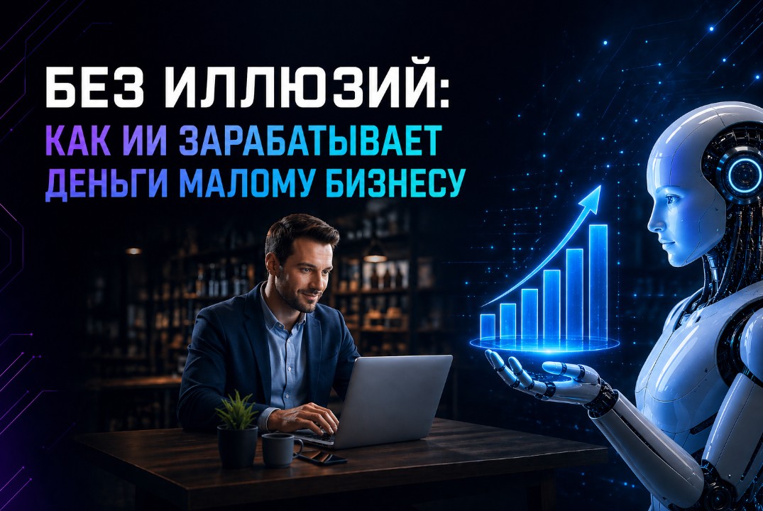 Без иллюзий: где ИИ зарабатывает деньги для малого бизнеса.