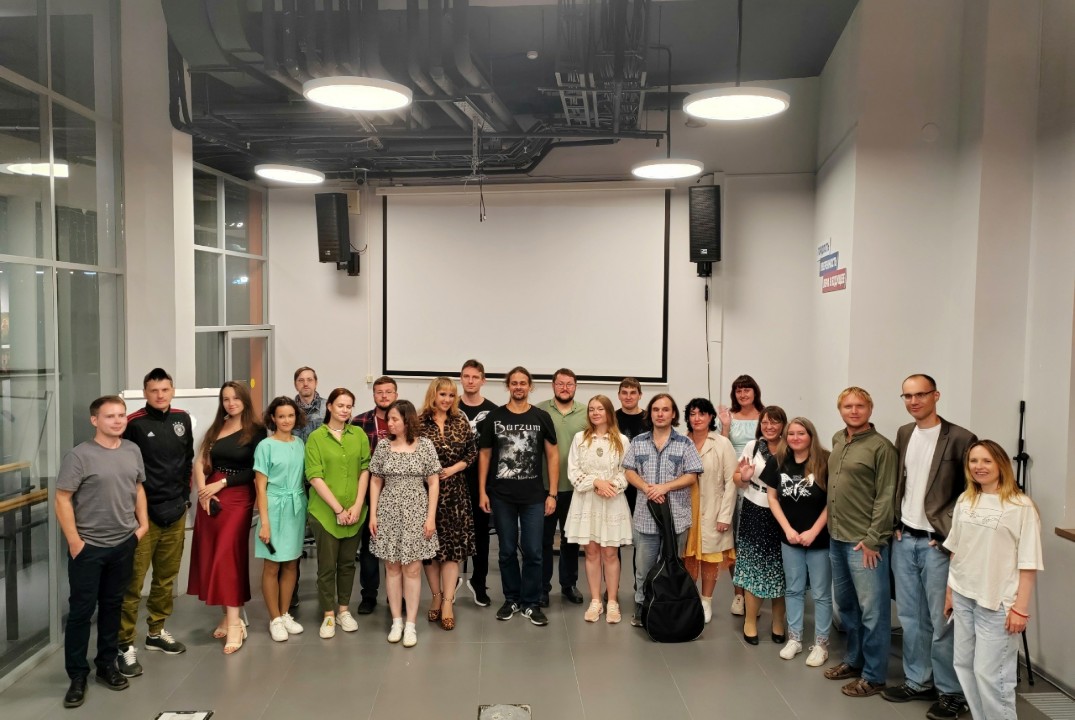 Литературно-музыкальный вечер молодежного литературного ф...